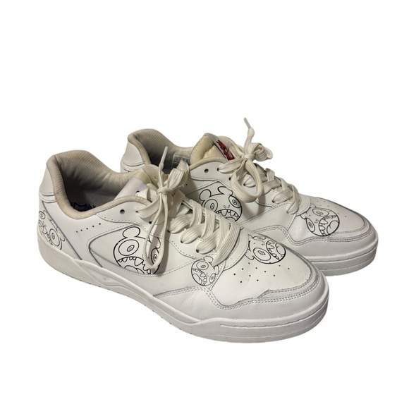 Skechers x Vexx Gasp Koopa-Volley White Black Men LifeStyle Casual - Picture 4 of 16